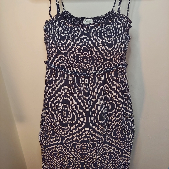 Motherhood Maternity Large Black&White Maxi Dress - Picture 8 of 16